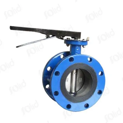 Double Flange Butterfly Valve